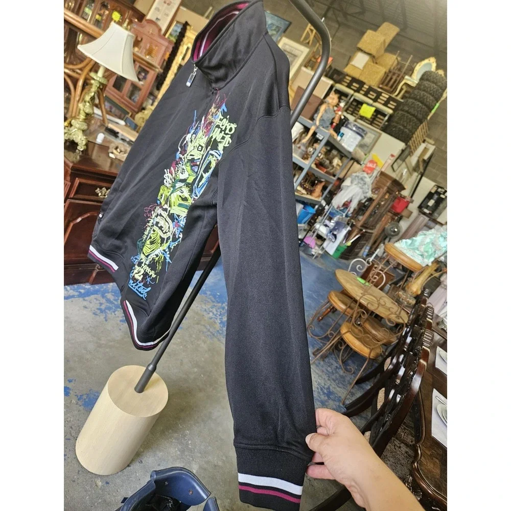Vintage Ecko Unlimited 1972 Jacket Men's Size 2XL Graffiti Full Zip